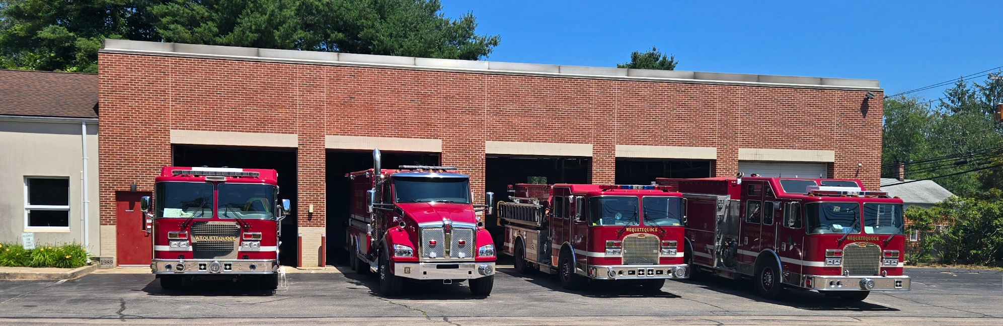 Fire Trucks Ready to Serve